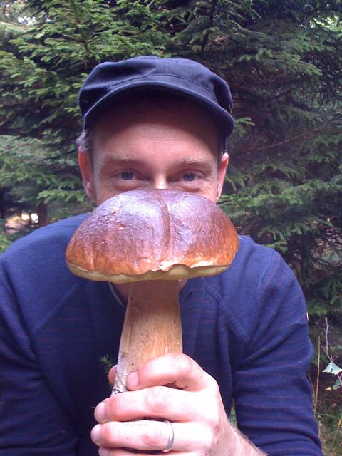 Forage London John Rensten large porcini mushroom