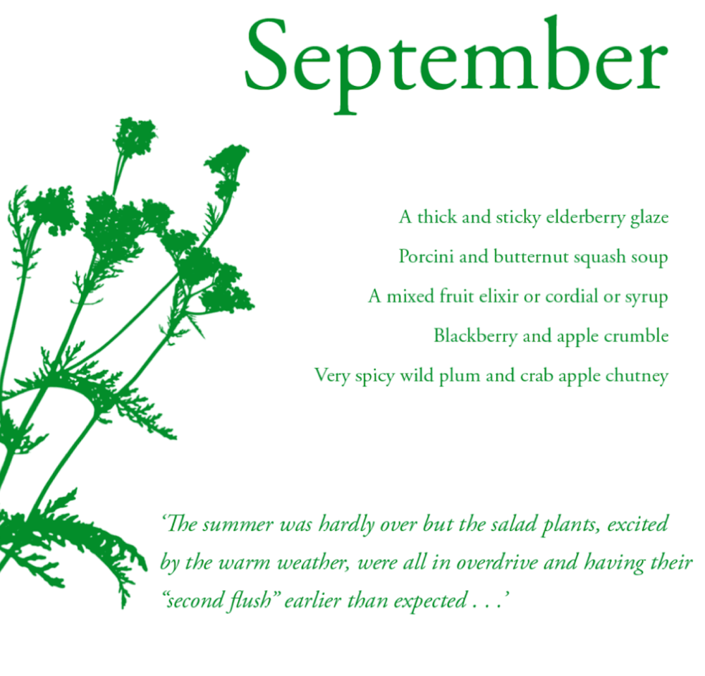 The Edible City September, authored by John Rensten of Forage London